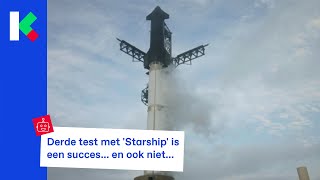 Ruimtebedrijf test Starship de grootste en krachtigste raket ooit [upl. by Bore]