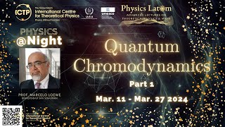 Quantum Chromodynamics Parte 1  Marcelo Loewe [upl. by Kila593]