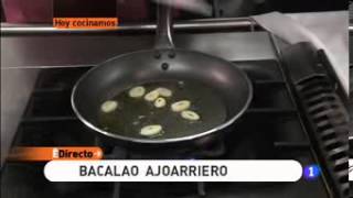 Receta de Bacalao al ajo arriero ED [upl. by Kumar]