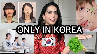 🇰🇷5 INTERESTING FACTS ABOUT KOREA crazy beauty standards washing hair student superstitions ✨ [upl. by Giess]