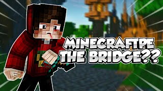 MİNECRAFT PE THE BRİDGE SERVER  MCPE [upl. by Einallem]