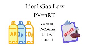 Ideal Gas Law problems solvedAP Chemistry Unit 3 [upl. by Enad595]