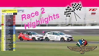 TC America Indy Race 2 Highlights [upl. by Iral]