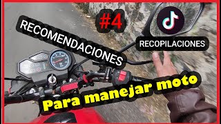 ✅¡Recomendaciones para APRENDER a manejar una MOTO estándar 🏍️ ¡Manejando moto por primera vez [upl. by Krauss]