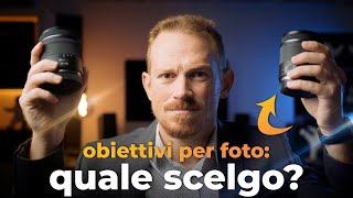 MAI PIÙ quello SBAGLIATO Ecco come SCEGLIERE un OBIETTIVO per FOTO e VIDEO  Mai più un ERRORE [upl. by Giordano578]