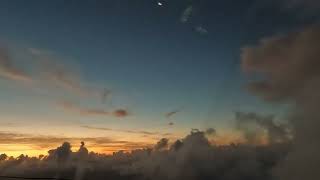 Bombardier Challenger 350 Jet Beautiful Sunrise takeoff Palm Beach PBI Runway 10L PEL [upl. by Trotta]