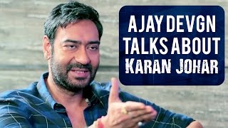 Ajay Devgn finally breaks his silence on Karan Johar [upl. by Naujat]