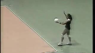 Grand Prix de Volei 1995 Brasil 3x2 Japão Sets 2 e 3 [upl. by Ettevy]