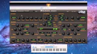 Uhe Podolski  Free VST Synth バーチャルアナログシンセ [upl. by Risley]