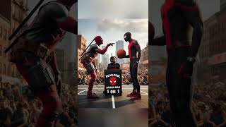 Deadpool Vs Spiderman shortsvideo marvel shorts [upl. by Andre]