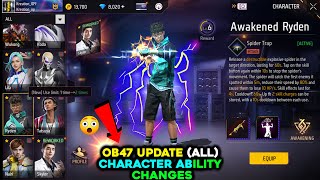 OB47 AWAKEN RYDEN  ABILITY CHANGES🔥 para SAMSUNGA3A5A6A7J2J5J7S5S6S7S9A10A20A30A50 [upl. by Aitselec]