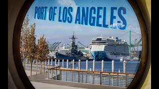 At The Port of Los Angeles The Adventure Starts Before The Cruise Departs 15 [upl. by Cirillo982]