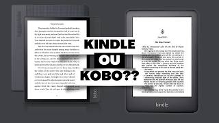 Comparação de ereaders KINDLE x KOBO [upl. by Enovaj]