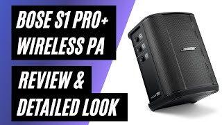 Bose NEW S1 Pro Portable Bluetooth Speaker Wireless PA System  Review amp Detailed Look [upl. by Ennaitsirk713]