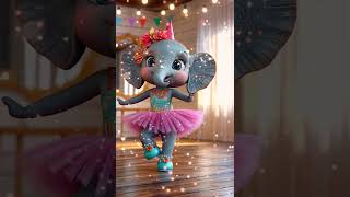 Fat Elephant dancer inspiringsagax disney animation ballet story storytelling [upl. by Anitsyrhc]