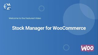 Stock Manager for WooCommerce  FME ADDONS [upl. by Winter]