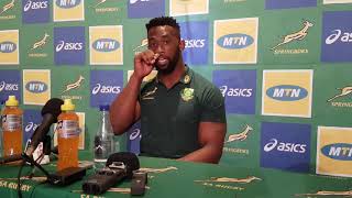 Siya Kolisi on how he is handling leadership [upl. by Annaierb507]