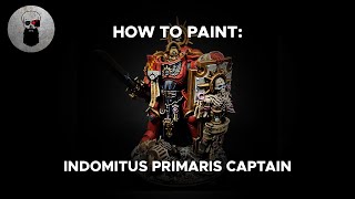 Contrast How to Paint Blood Angels Primaris Captain [upl. by Alliscirp]