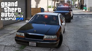 GTA 5 LSPDFR LSPD RETRO GANG UNIT GAMEPLAY [upl. by Box]