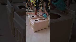 Pembuatan box Line Array 6 inch Single [upl. by Okomom35]