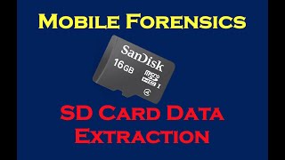 A Demo of SD Card Data Extraction  Cellebrite UFED 4PC [upl. by Downs]