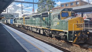 100224 8178 passing Lidcombe [upl. by Eimak764]