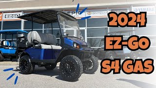 2024 EZGO Express S4  Gas  Dean Team Golf Carts [upl. by Lerrehs246]