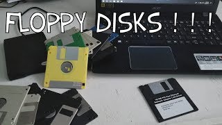 Using Floppy Disks in 2017 [upl. by Mclain]