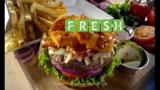 TV Commercial Spot  Chilis  Sweet amp Smoky Burger  Where Fresh Is Happening Now [upl. by Anotyal]