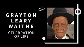 Celebration of Life of Grayton Leary Waithe [upl. by Goulet125]