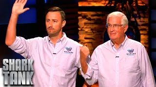 Shark Tank US  Father And Son Pitch Garage Celebrations Product Together [upl. by Mou]