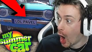 Mám vlastní SPZ  My Summer Car 23 [upl. by Sherl834]