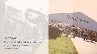 Bonhams Goodwood Revival Auction live stream [upl. by Ahsikram]