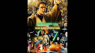 Legends Luke VS Star Wars Characters  shorts [upl. by Matland]