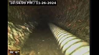 Sewer line scope at 237 Center StreetKeyport NJ 07735 [upl. by Anes]