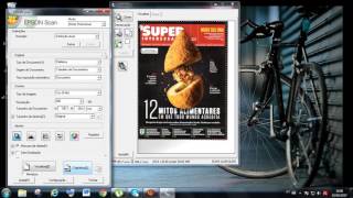 Como scanear  digitalizar mais de uma página epson [upl. by Anirehc46]