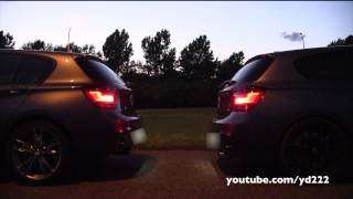 BMW M135i  Stock vs Bastuck exhaust comparison [upl. by Almallah847]