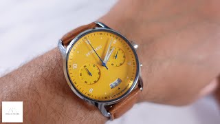 Detomaso Soprasso Chronograph Giallo D023801 Watch Review [upl. by Giusto]