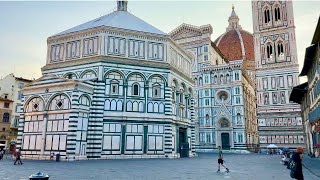 Italy 🇮🇹4K Florence Tuscany Walking Tour [upl. by Archle]