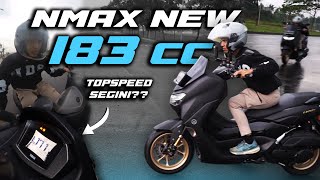 NMAX NEW 183CC  TOPSPEED BISA 170 KPJ [upl. by Anitteb]