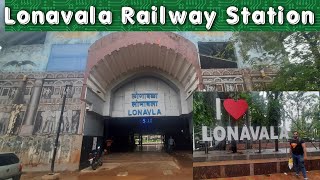 Lonavala Railway Station  Lonavala in Monsoon  VlogGoals [upl. by Acireed]