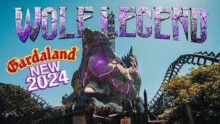 provo la NOVITÀ 2024 di GARDALAND  WOLF LEGEND [upl. by Neraj]