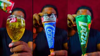 Kwality Walls Cornetto Choco Vanilla Ice Cream mukbang asmr [upl. by Reidid972]