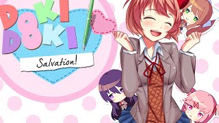 Doki Doki Salvation Full Release Part 5 DDLC Fan Mod  Spaghetto [upl. by Osnerol]