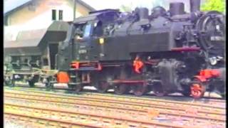 DDR Reichsbahn Mai 19884 Markersbach Crottendorf [upl. by Idnerb]