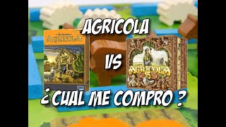 Agrícola 15 aniversario VS Agricola Ed Revisada ¿Cuál me compro [upl. by Goeger]