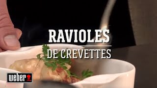 Ravioles de crevettes  Les recettes de la Grill Academy [upl. by Abercromby]