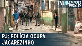 RJ polícia ocupa Jacarezinho para retomar UPP  Primeiro Impacto 190122 [upl. by Brocky]