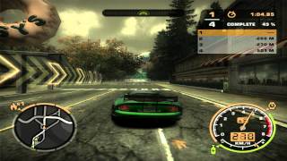 Need For Speed Most Wanted 2005  Race 101  Bond amp Forest Green Sprint [upl. by Launam519]