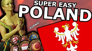 Super easy Poland run  EU4 MEME [upl. by Breskin]